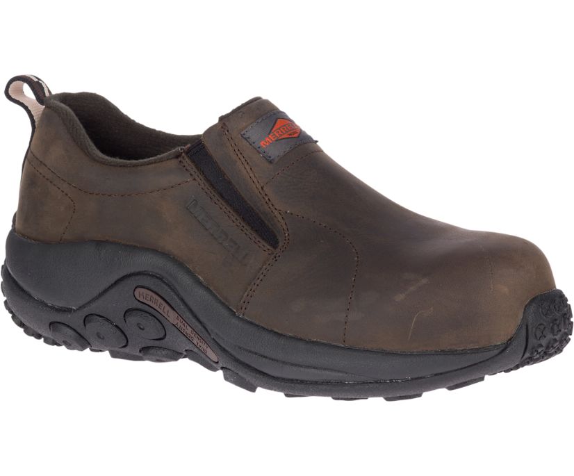 Buty Merrell Jungle Moc Leather Comp Toe - Buty Robocze Damskie Merrell - Kawa [DIGAL-9143]